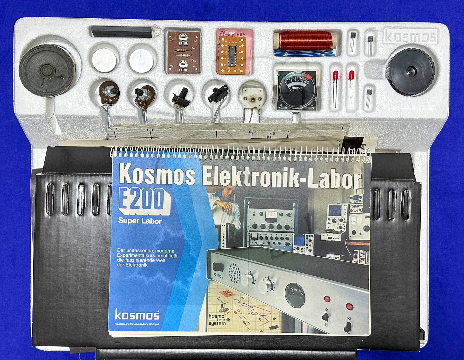 Kosmos Elektronik Labor E200 Inhalt